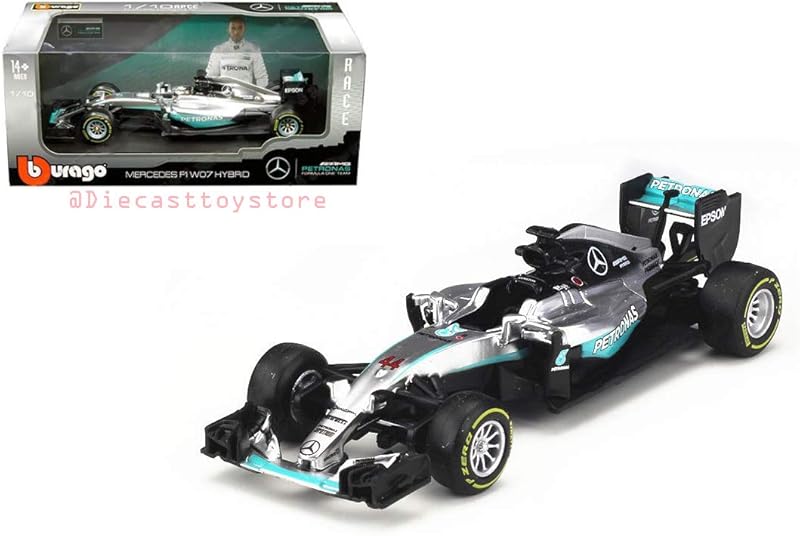 Bburago Mercedes W07 — Hamilton #44 (1:18)