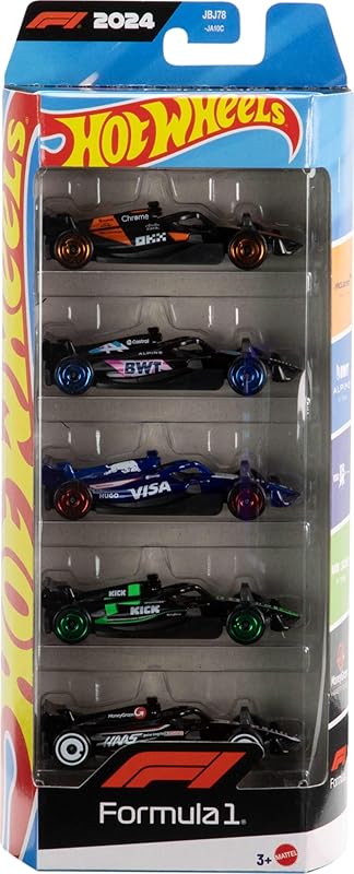 Hot Wheels F1 5-Pack