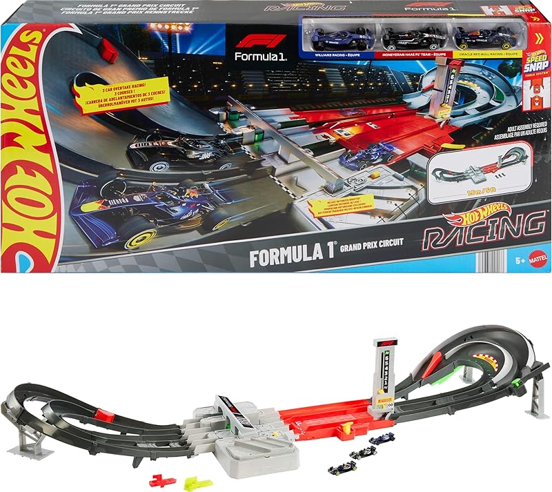 Hot Wheels Grand Prix Circuit Track Set