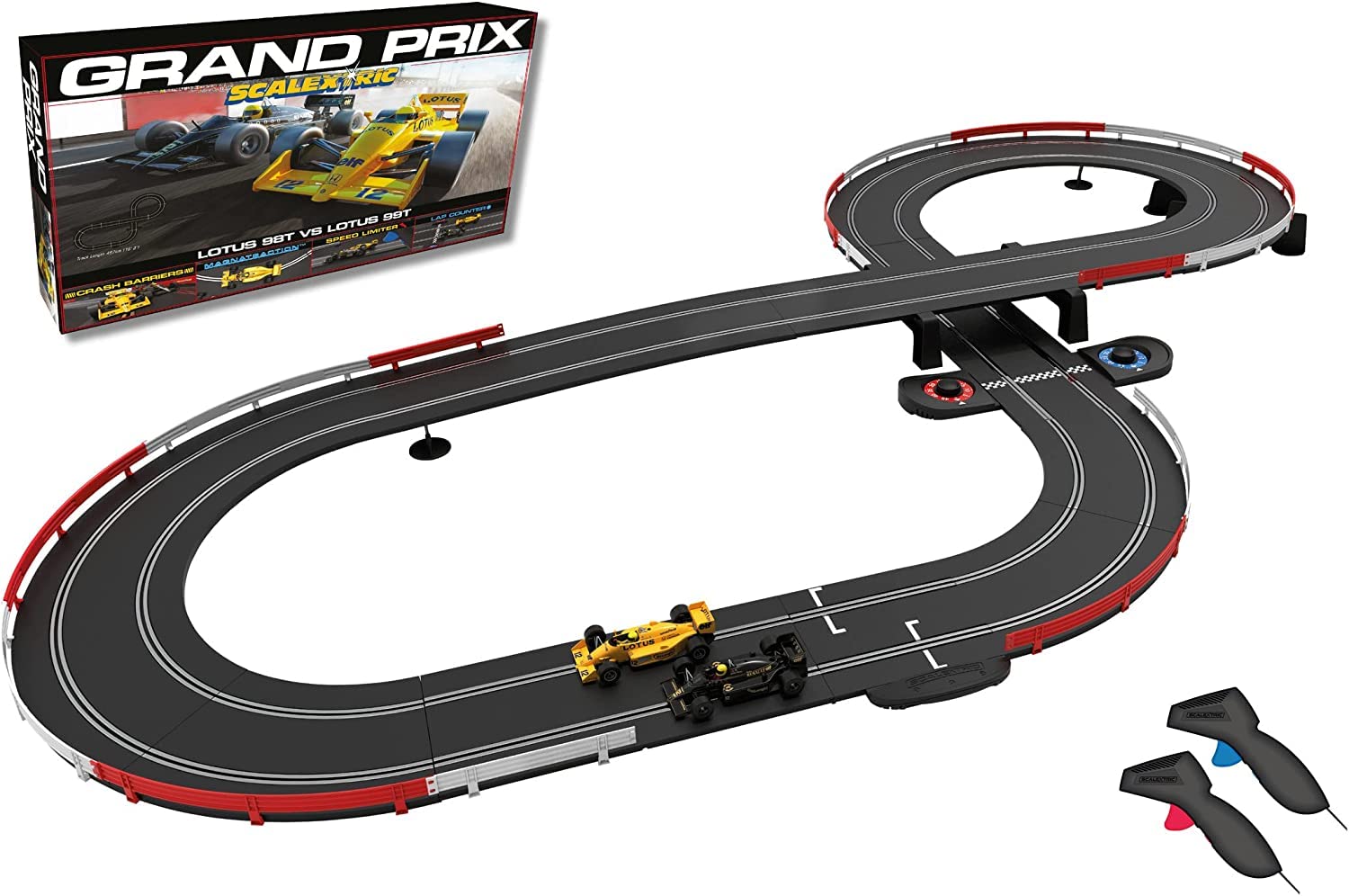 Scalextric Grand Prix Lotus 98T vs 99T Slot Car Set